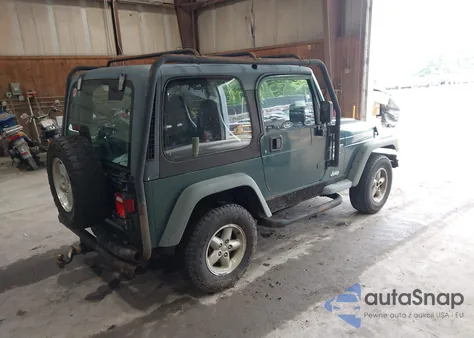 2000 Jeep Wrangler Sport из США, поврежденный, VIN 1J4FA49S5YP725979